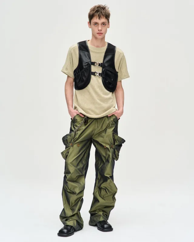 LOE FATANI CARGO PANTS apa698m(KHAKI) sold by Andersson Bell