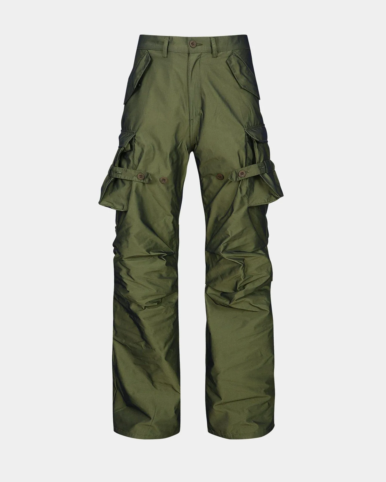 LOE FATANI CARGO PANTS apa698m(KHAKI) sold by Andersson Bell product image thumbnail 2