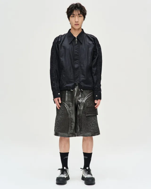 CARDIN ZIP-UP JACKET awa592m(BLACK) made by Andersson Bell