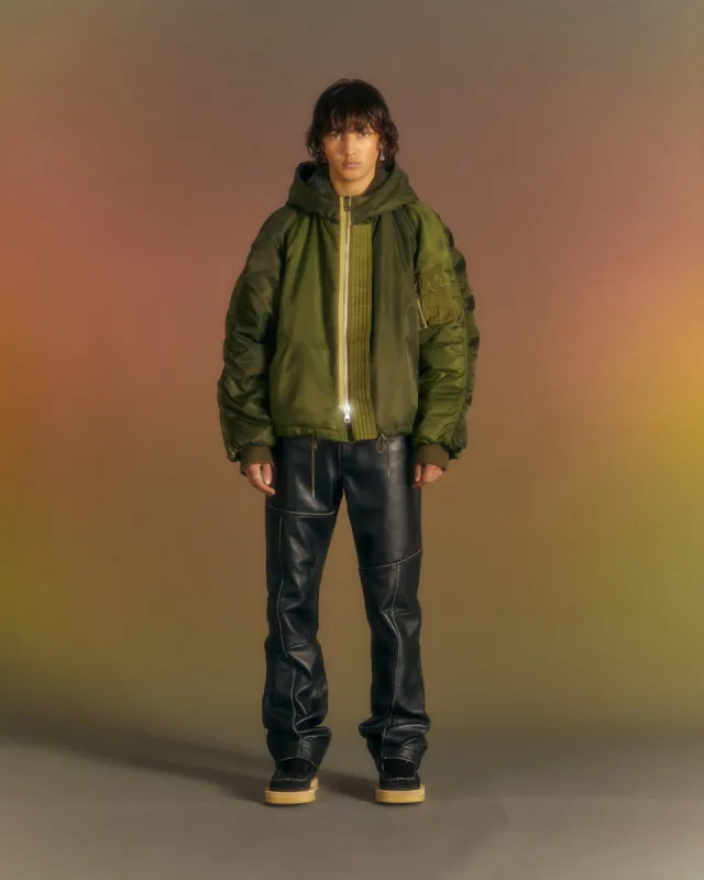 UNISEX N2B BOMBER JACKET awa566u(KHAKI) made by Andersson Bell