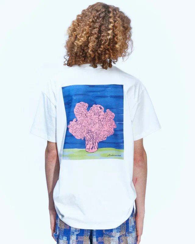 (ESSENTIAL) UNISEX NEW AB PRINT T-SHIRTS atb897u(WHITE) sold by Andersson Bell