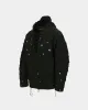 LACE-UP ANORAK HOODIE atb1141m(BLACK) sold by Andersson Bell