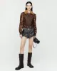 (WOMEN) AUSTIN FAUX SHEARLING JACKET awa546w(BROWN) sold by Andersson Bell
