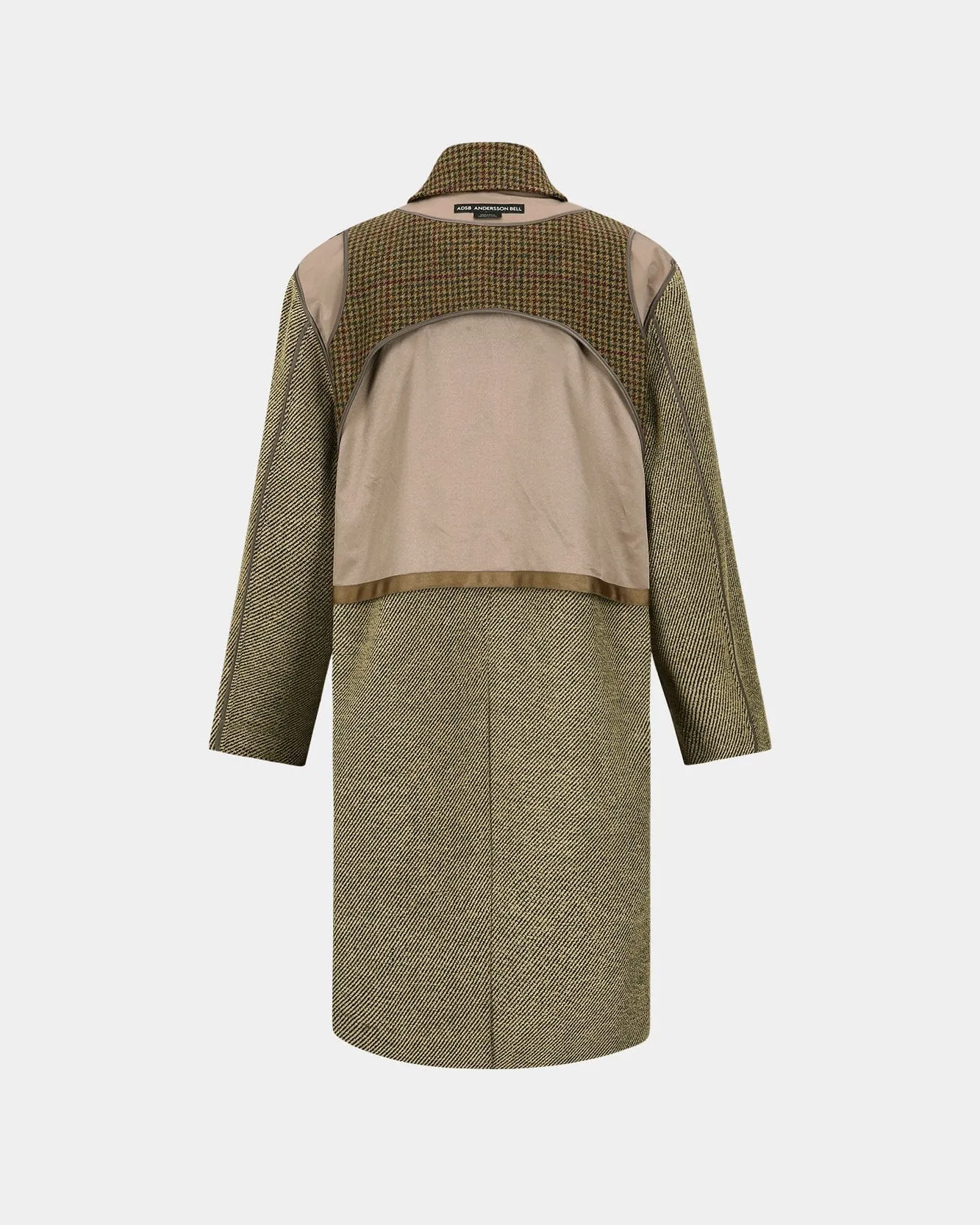 UNISEX INSIDE-OUT WOOL COAT awa641u(BROWN) sold by Andersson Bell product image thumbnail 4