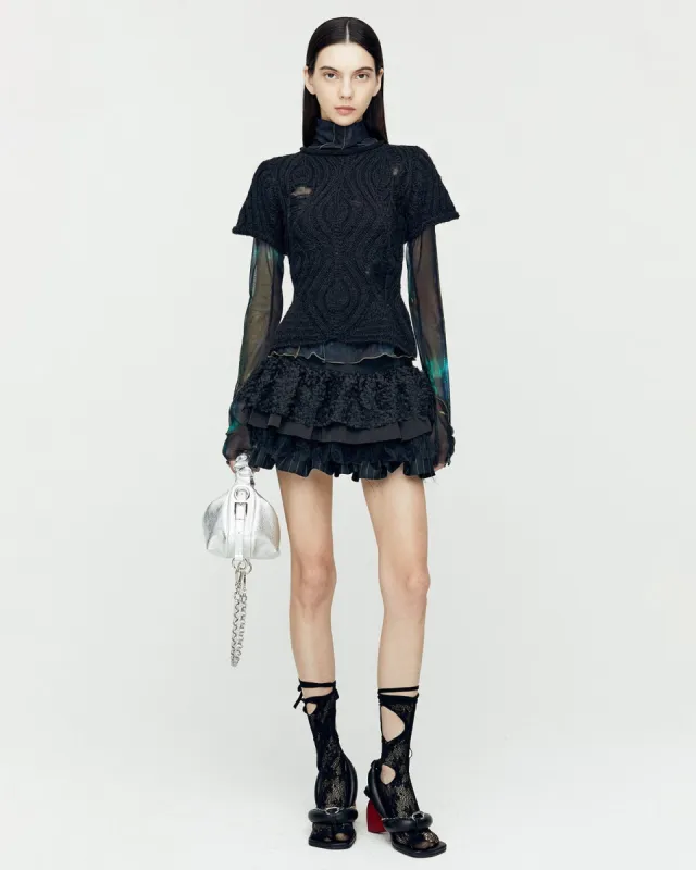 MICRO TUTU SKIRT apa774w(BLACK) made by Andersson Bell