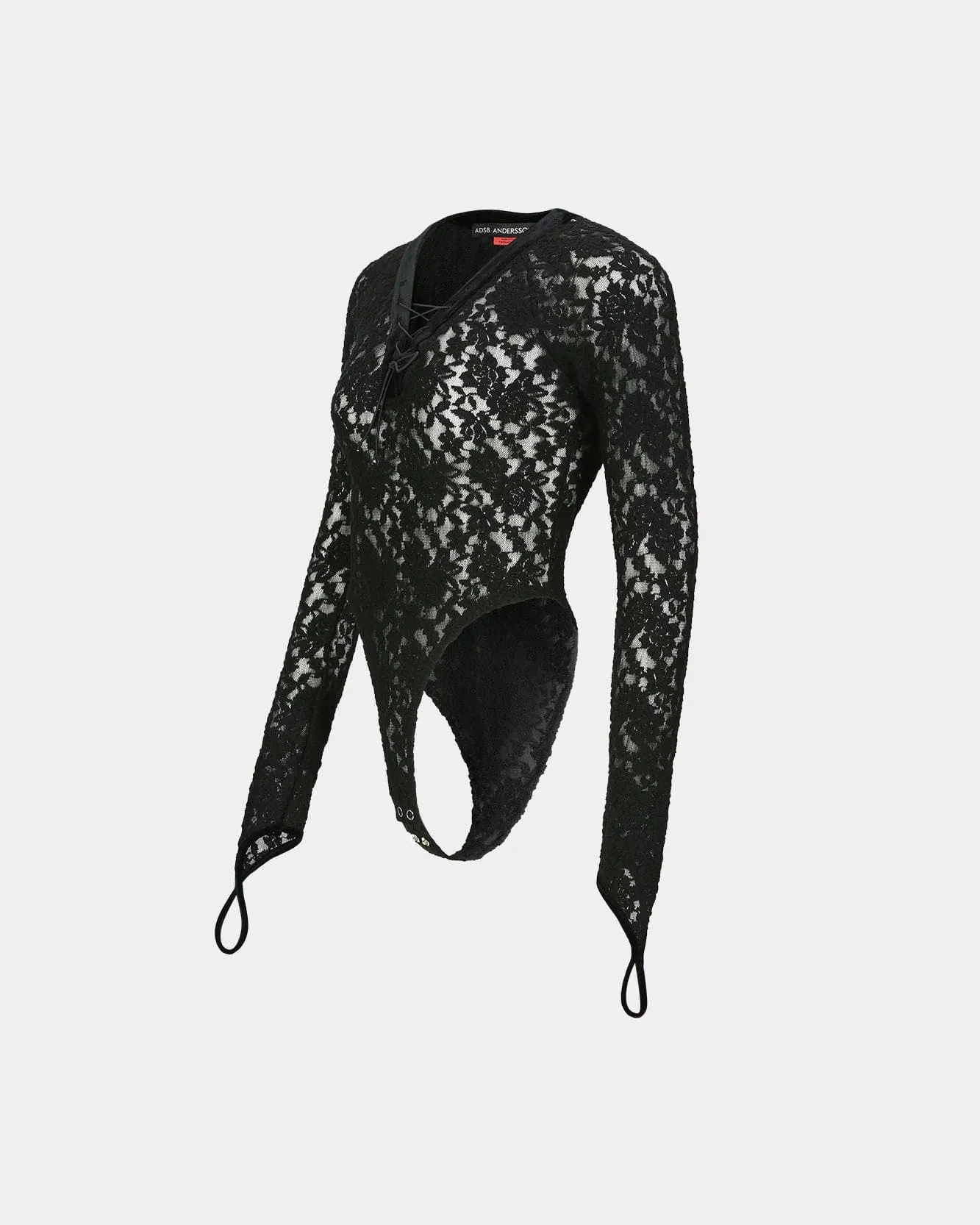 ROSE LACE BODYSUIT atb1192w(BLACK) sold by Andersson Bell product image thumbnail 3