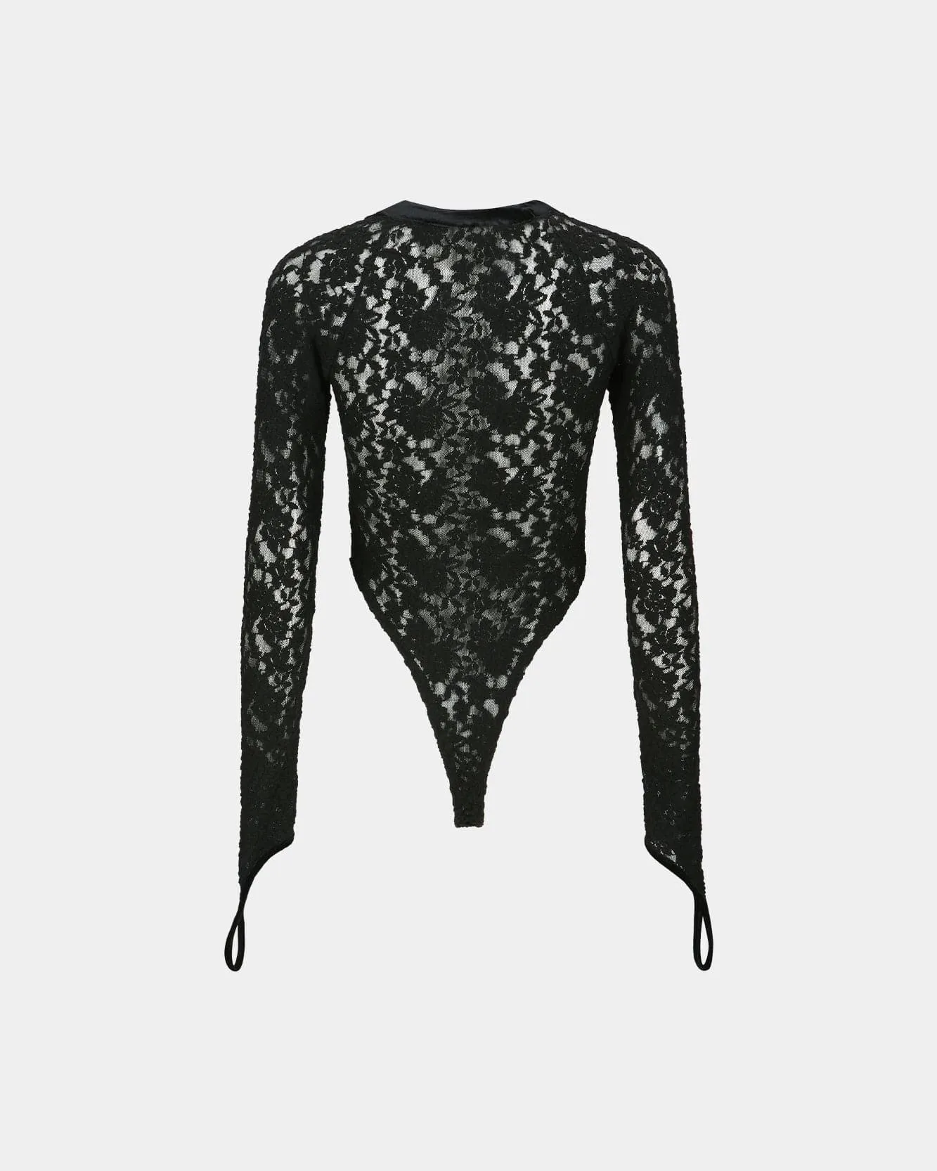 ROSE LACE BODYSUIT atb1192w(BLACK) sold by Andersson Bell product image thumbnail 4