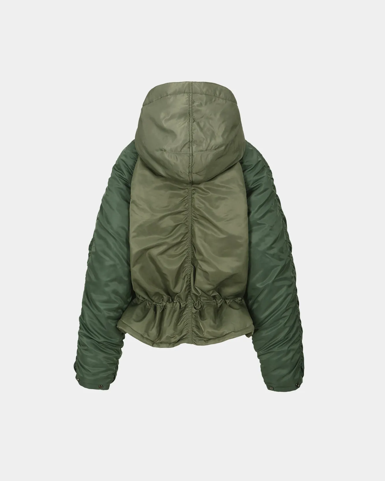 (WOMEN) HAYDEN VEST LAYERED PADDED JACKET awa618w(KHAKI) sold by Andersson Bell product image thumbnail 3