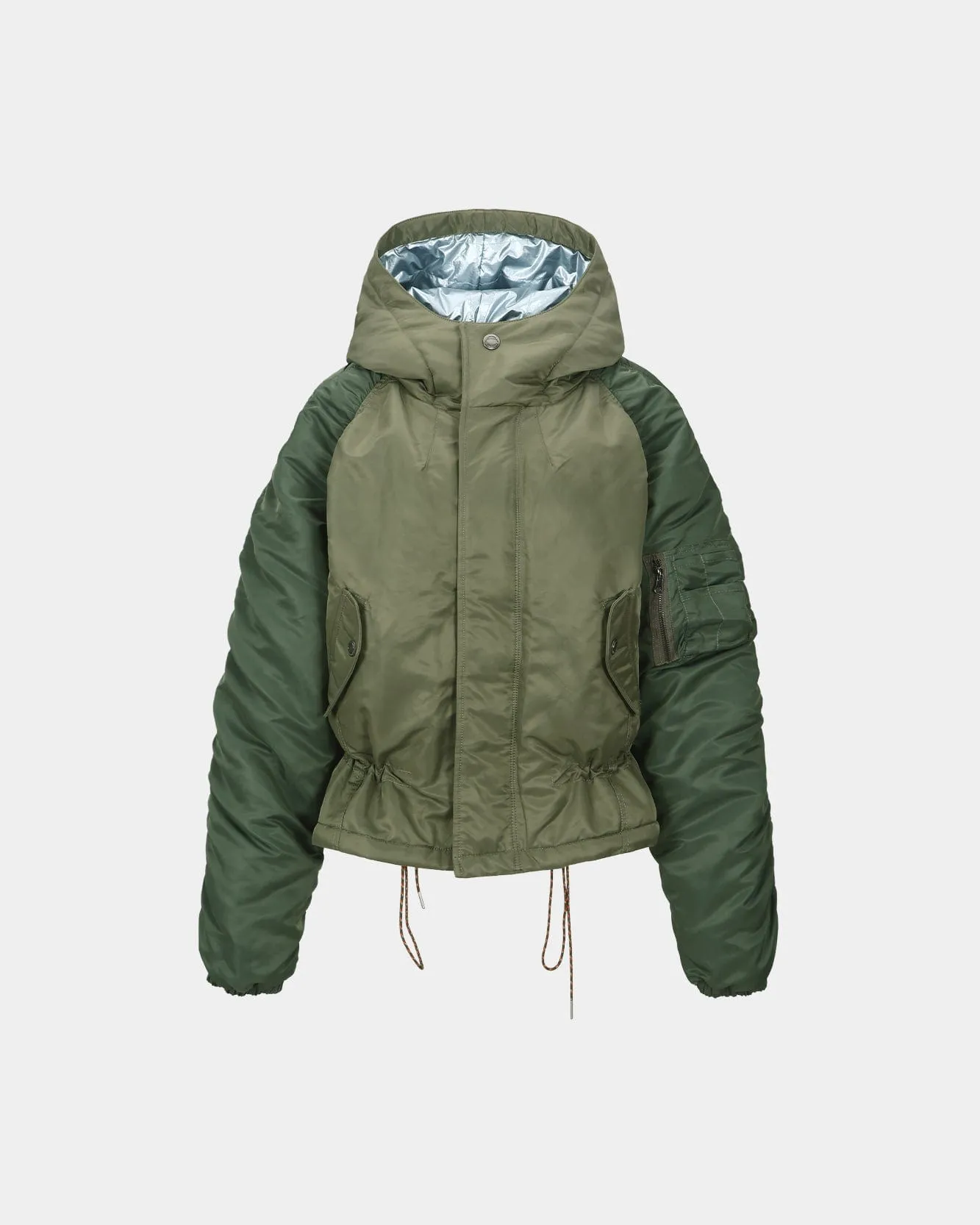 (WOMEN) HAYDEN VEST LAYERED PADDED JACKET awa618w(KHAKI) sold by Andersson Bell product image thumbnail 2