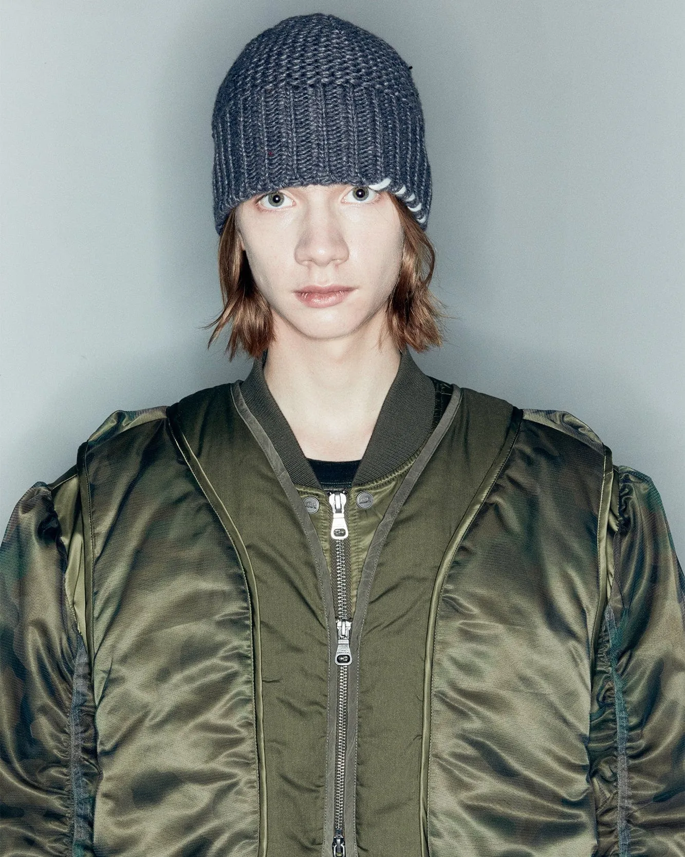 MILANO WOOL BEANIE aaa419m(CHARCOAL) sold by Andersson Bell product image thumbnail 5