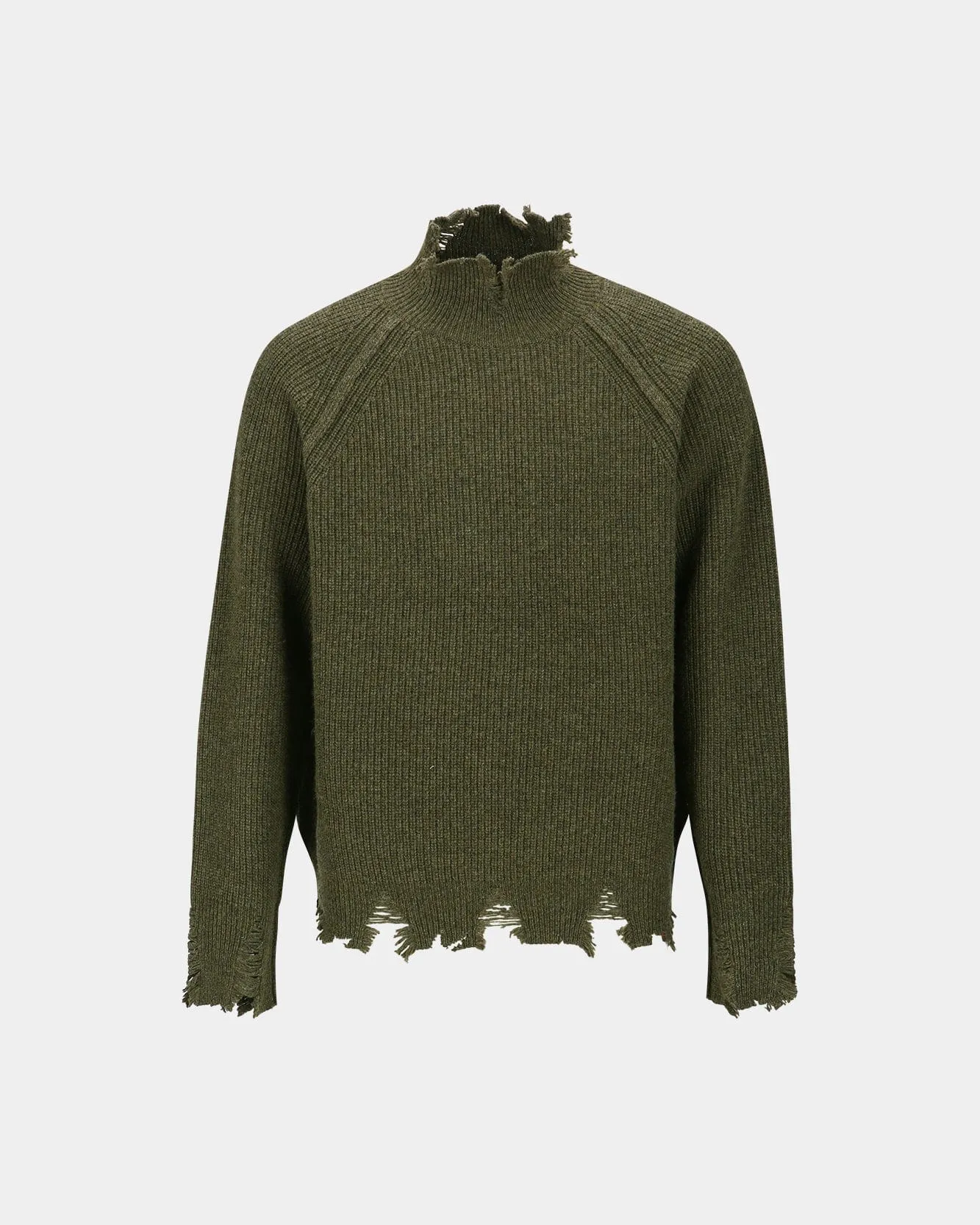 ROGHEN TURTLE NECK SWEATER atb1157m(TAUPE) sold by Andersson Bell product image thumbnail 2