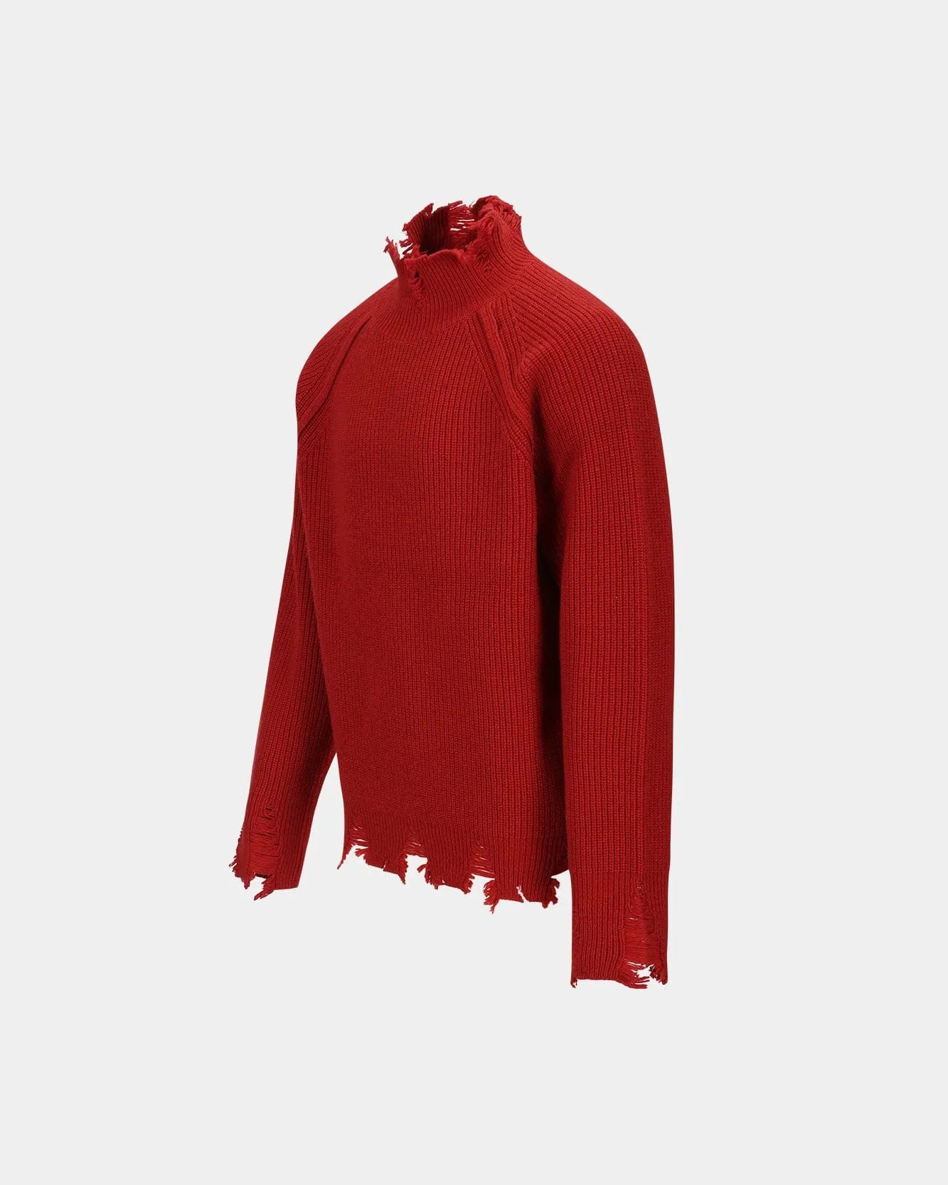 ROGHEN TURTLE NECK SWEATER atb1157m(SCARLET) sold by Andersson Bell product image thumbnail 3