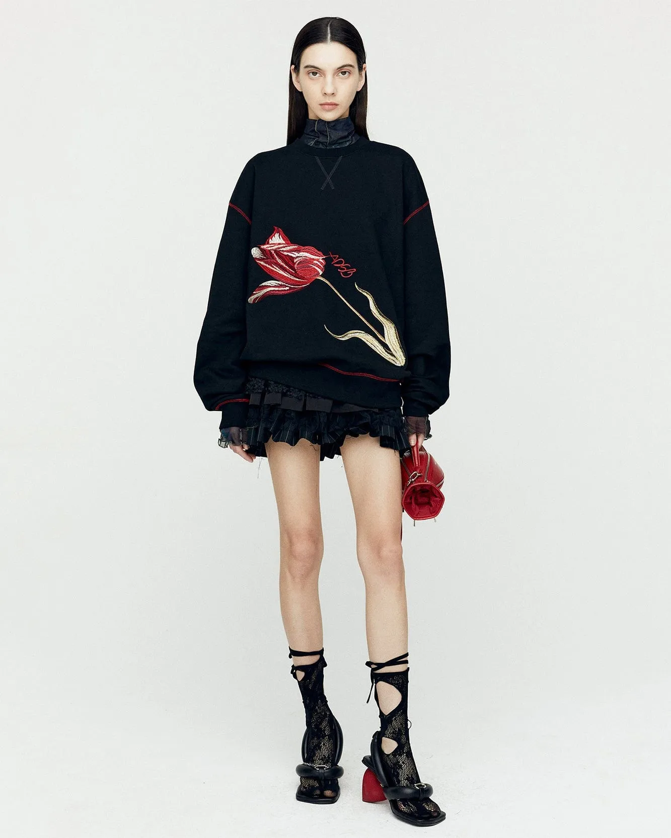 (ESSENTIAL) ADSB FIORE SWEATSHIRTS atb1147u(BLACK) sold by Andersson Bell