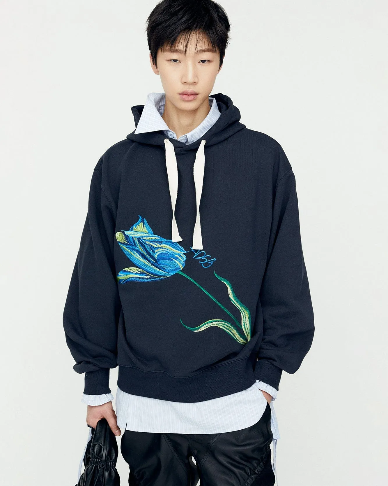 (ESSENTIAL) ADSB FIORE HOODIE atb1146u(CHARCOAL) sold by Andersson Bell