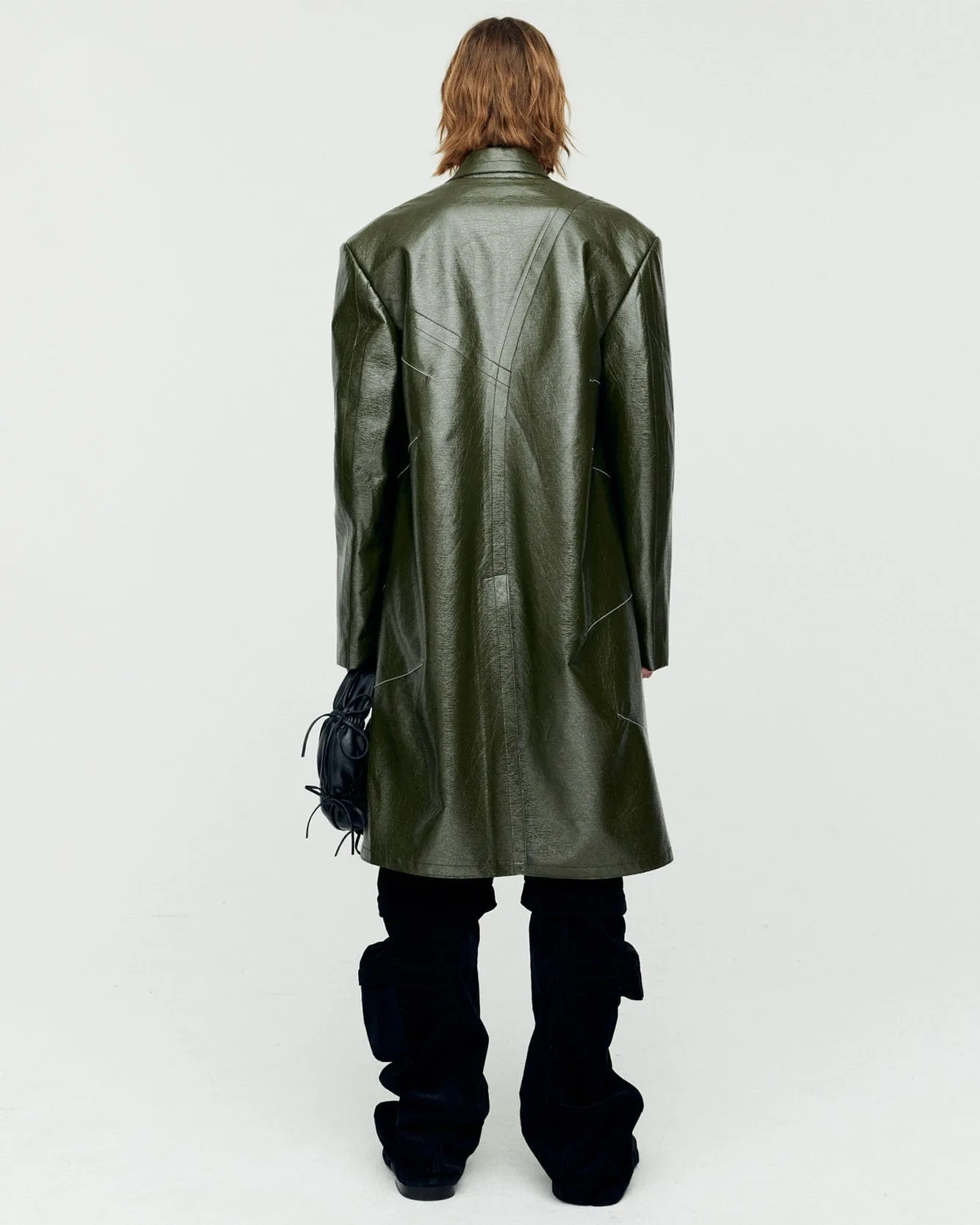 MAUER SINGLE COAT awa637m(KHAKI) sold by Andersson Bell product image thumbnail 5