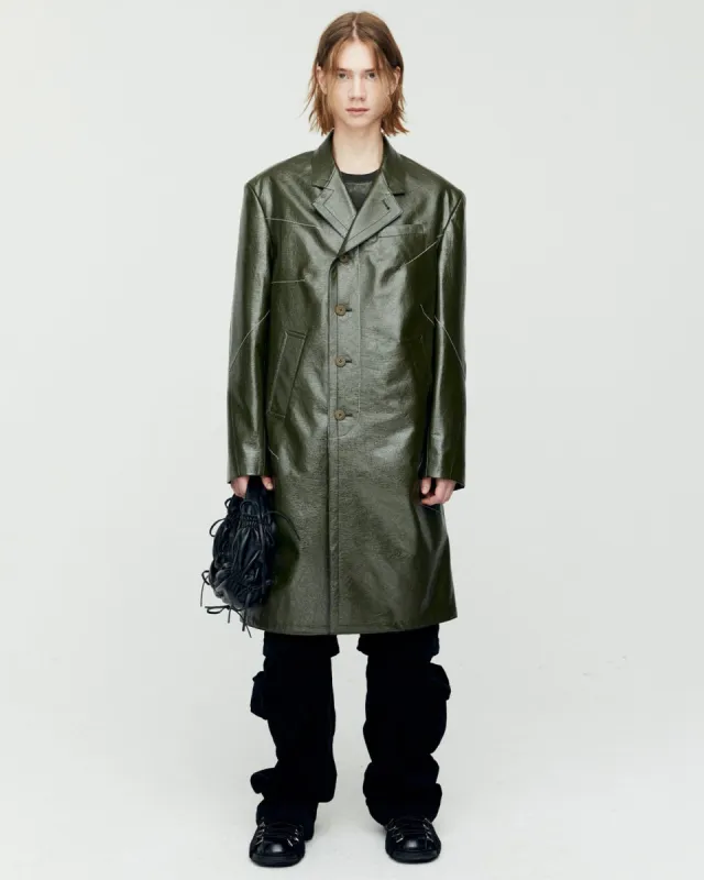 MAUER SINGLE COAT awa637m(KHAKI) sold by Andersson Bell