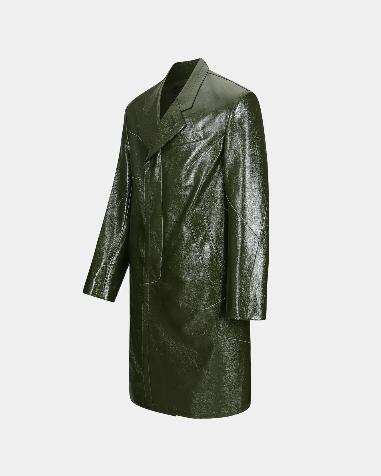 MAUER SINGLE COAT awa637m(KHAKI) sold by Andersson Bell product image thumbnail 3
