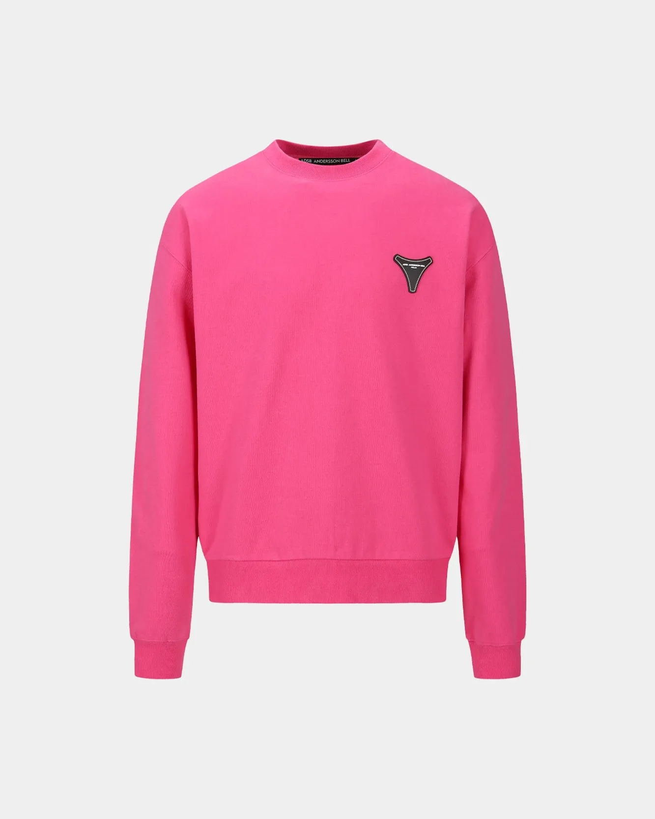 UNISEX STOOL PATCH LOGO SWEATSHIRTS atb1272u(PINK) sold by Andersson Bell product image thumbnail 2