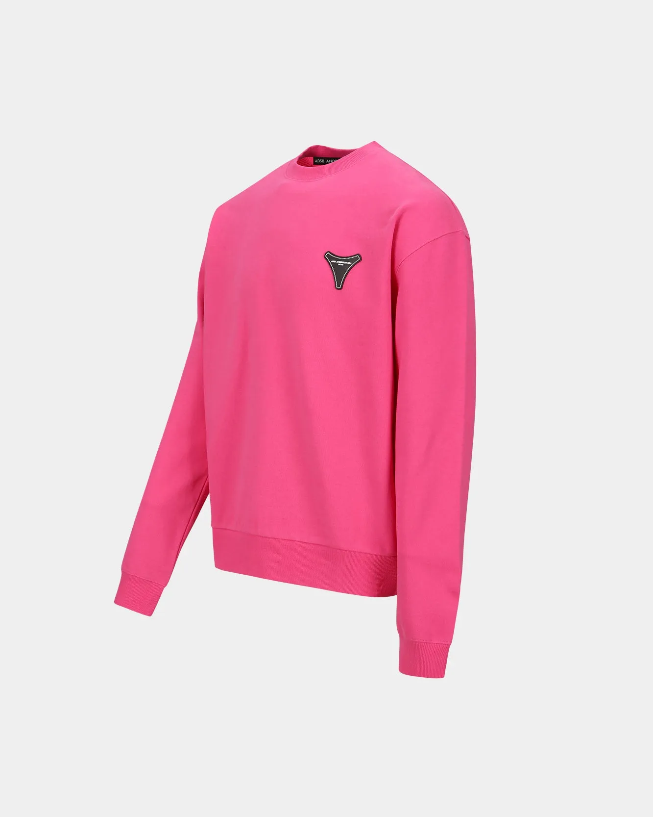 UNISEX STOOL PATCH LOGO SWEATSHIRTS atb1272u(PINK) sold by Andersson Bell product image thumbnail 3