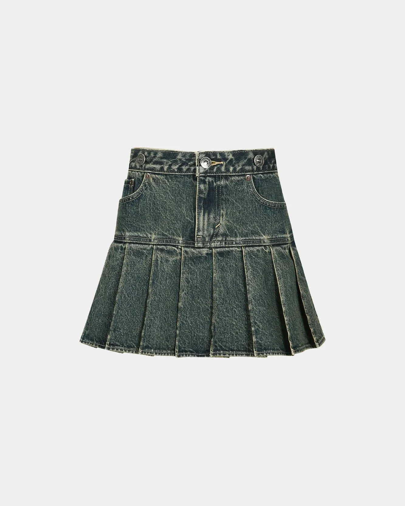 LEVIS X ADSB PLEATED SKIRT apa778w(TINTED INDIGO) sold by Andersson Bell product image thumbnail 2