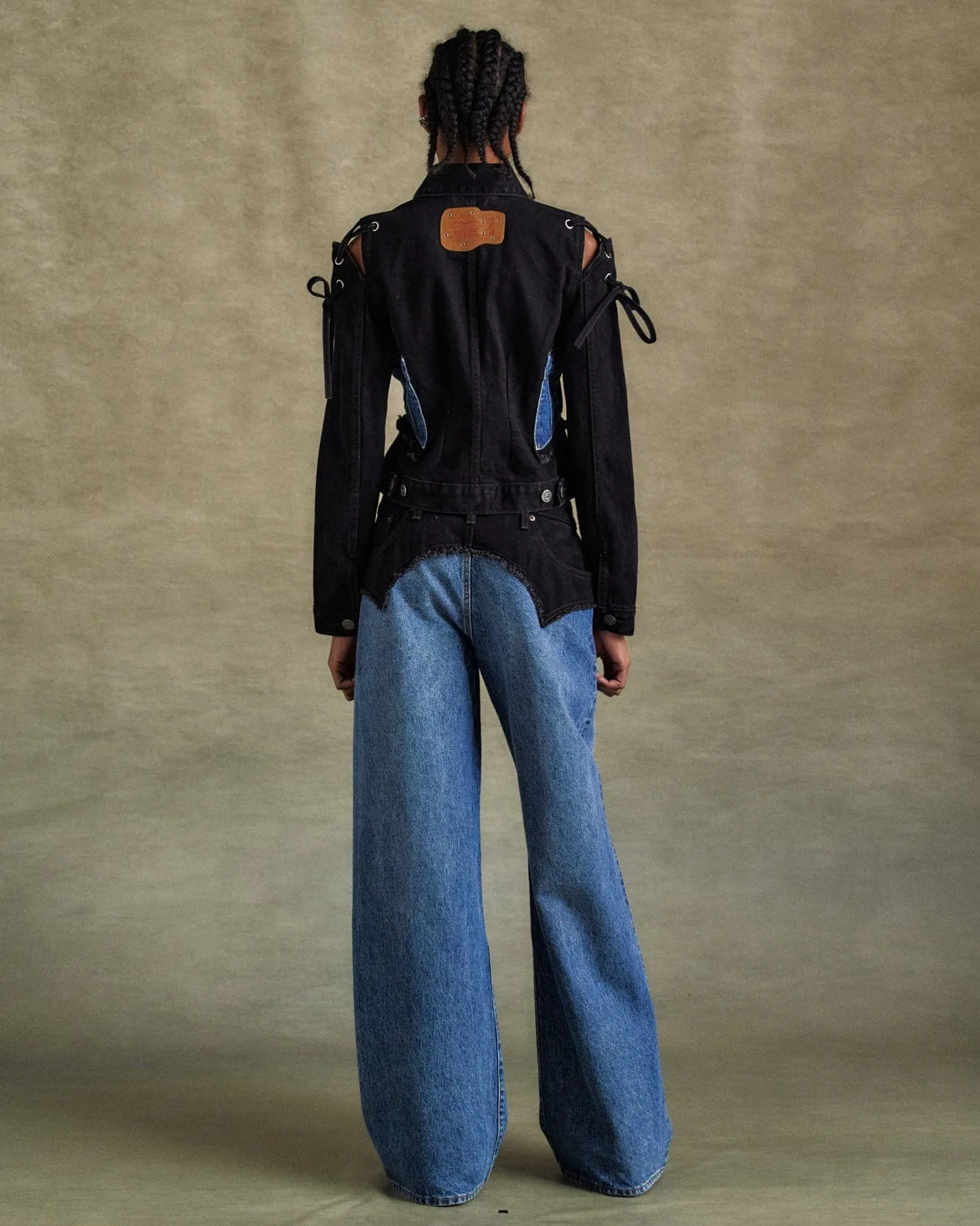 LEVIS X ADSB BAGGY JEAN apa780u(INDIGO/BLACK) sold by Andersson Bell product image thumbnail 5