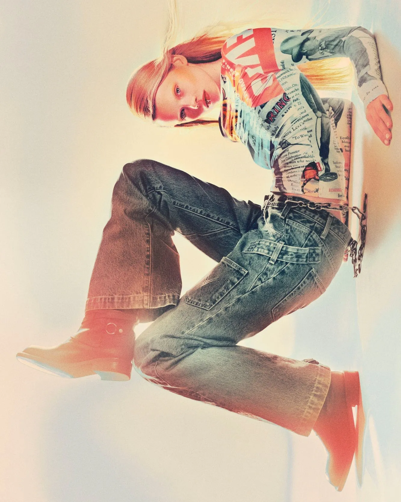 LEVIS X ADSB OVERLAY JEAN apa779u(TINTED INDIGO) sold by Andersson Bell