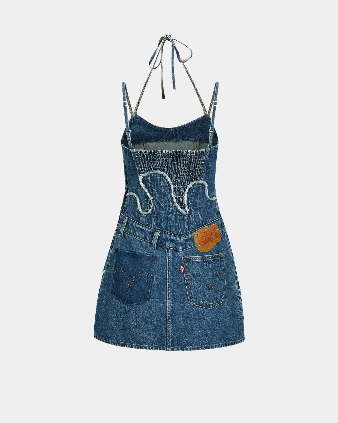 LEVIS X ADSB MINI DRESS atb1218w(INDIGO) sold by Andersson Bell product image thumbnail 4