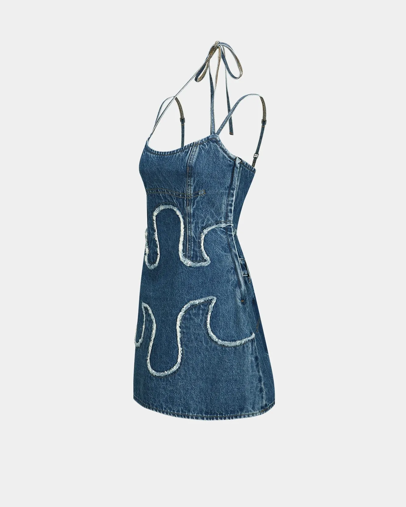 LEVIS X ADSB MINI DRESS atb1218w(INDIGO) sold by Andersson Bell product image thumbnail 3