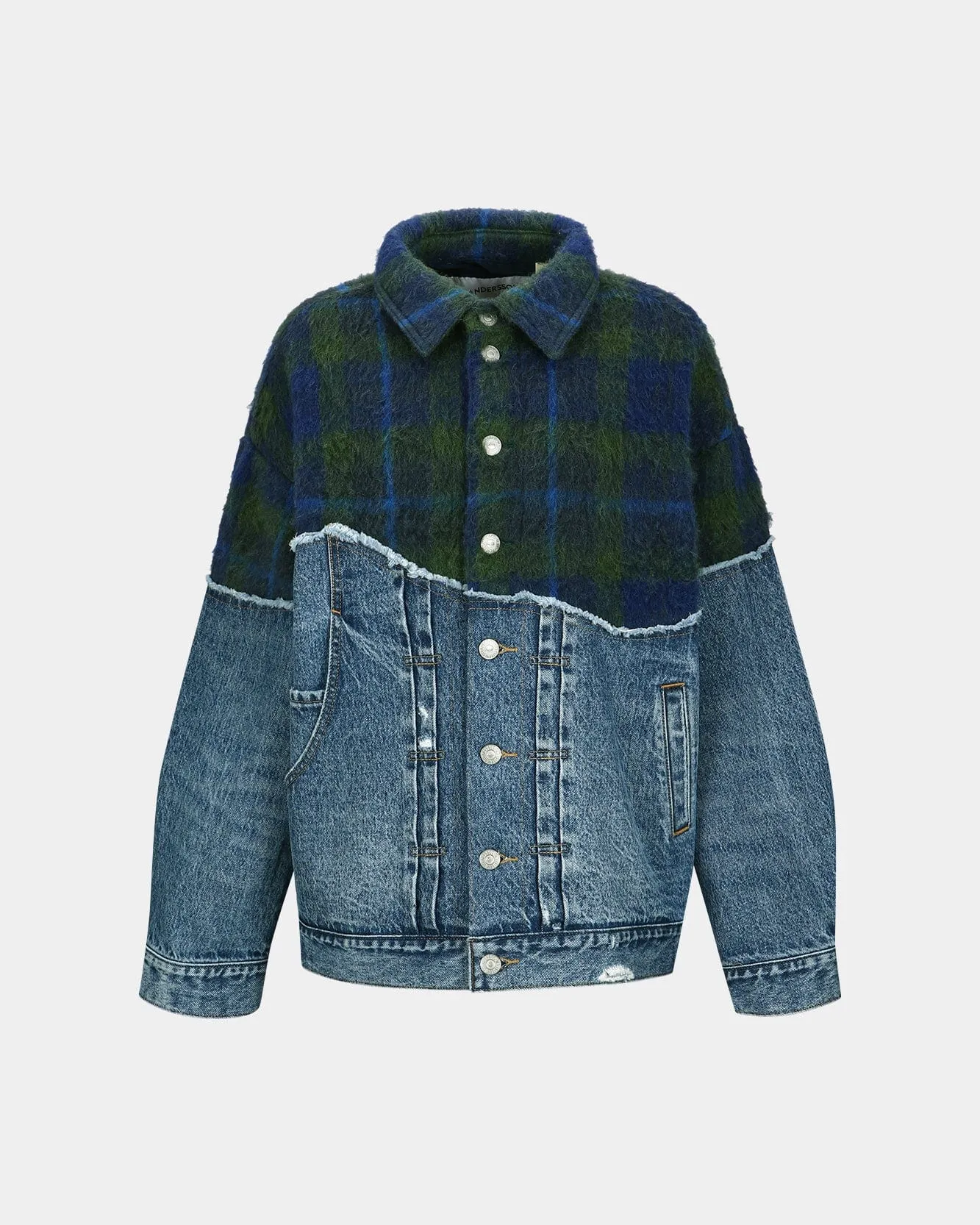 LEVIS X ADSB SPLICED TRUCKER awa670u(INDIGO/GREEN) sold by Andersson Bell product image thumbnail 2