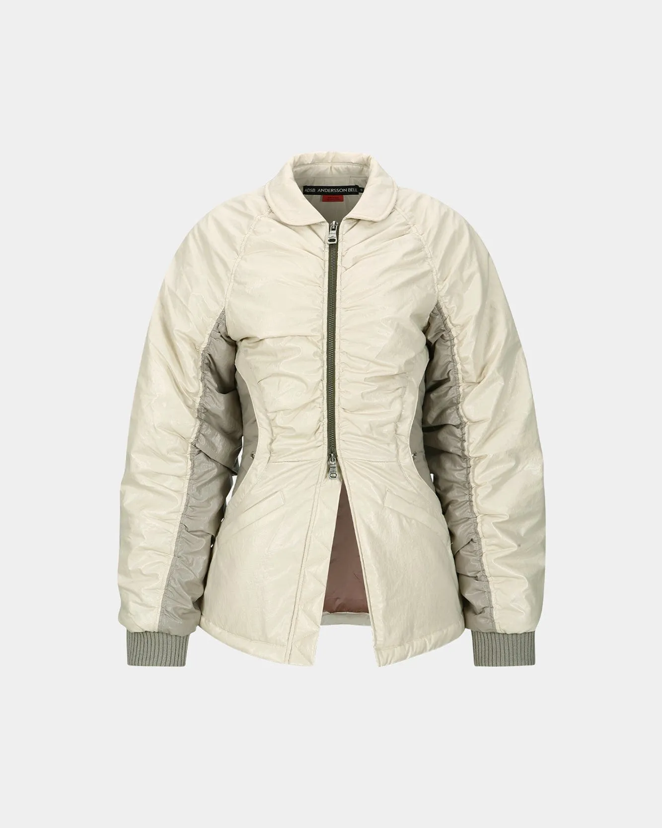 LUNA BACK-CORSET BOMBER JACKET awa654w(IVORY) sold by Andersson Bell product image thumbnail 2