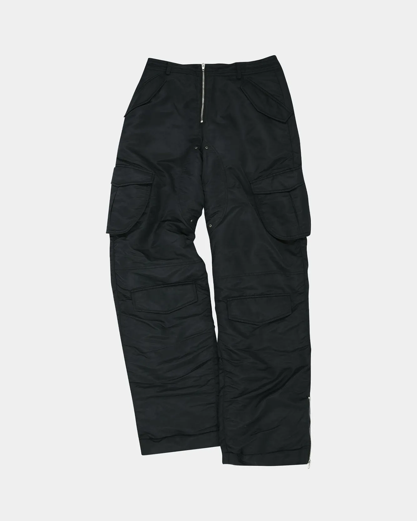 REVERSIBLE PADDED CARGO PANTS apa730m(BLACK) sold by Andersson Bell product image thumbnail 2