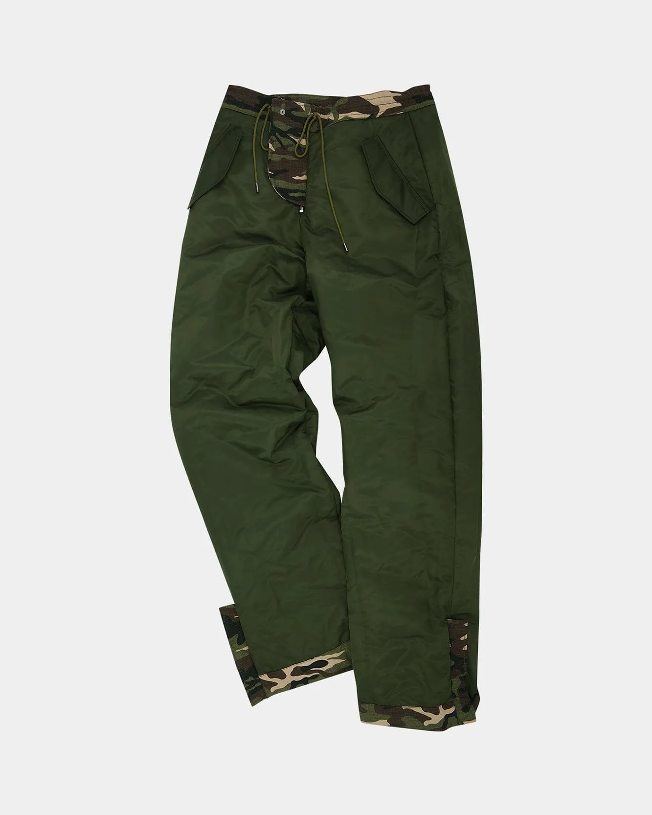 REVERSIBLE PADDED CAMOUFLAGUE CARGO PANTS apa688m(SAND) sold by Andersson Bell product image thumbnail 4