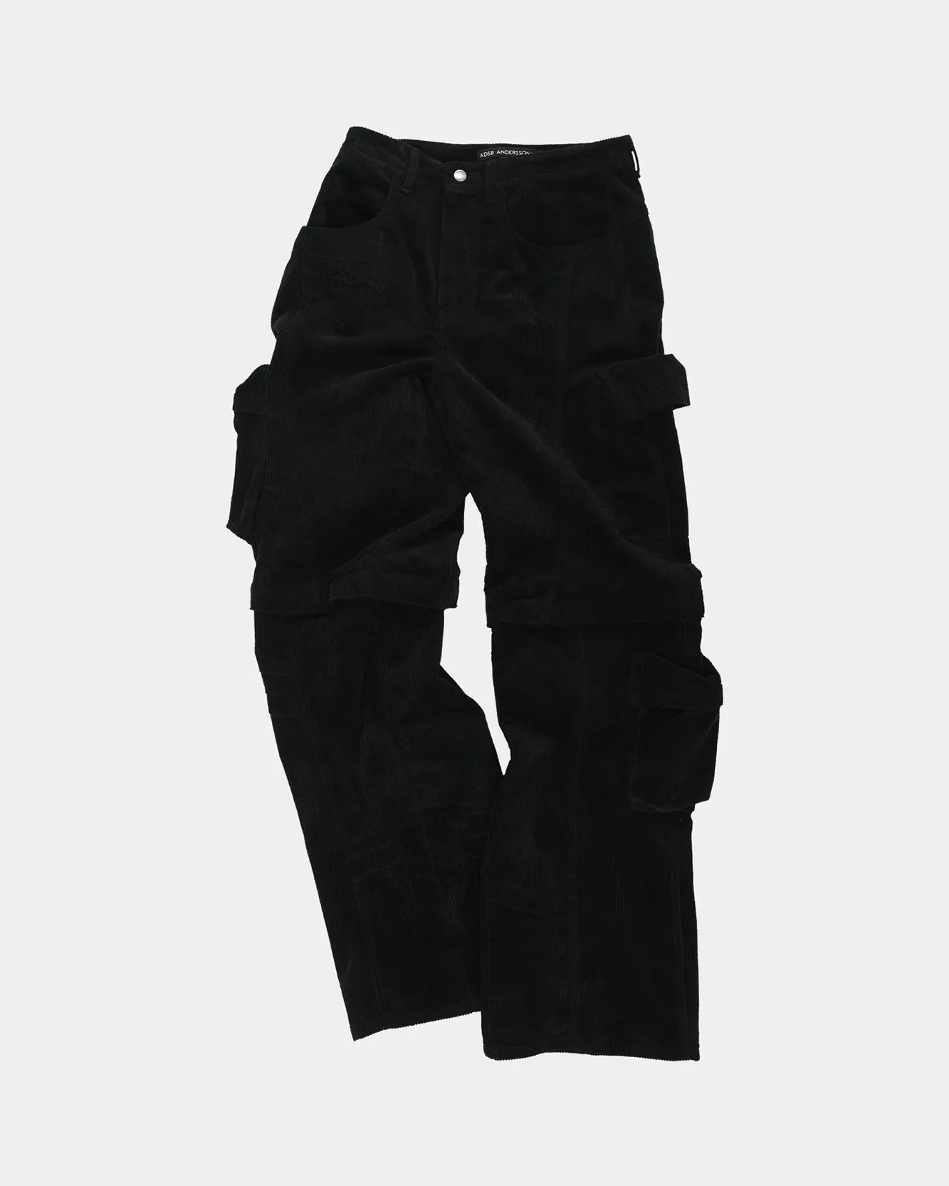 MILANO CORDUROY CARGO PANTS apa751m(BLACK) sold by Andersson Bell product image thumbnail 2