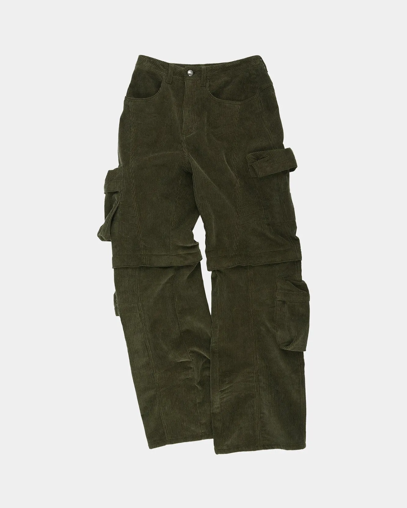 MILANO CORDUROY CARGO PANTS apa751m(KHAKI) sold by Andersson Bell product image thumbnail 2