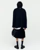 ZIBELINE SHAGGY WOOL COAT awa576m(BLACK) sold by Andersson Bell
