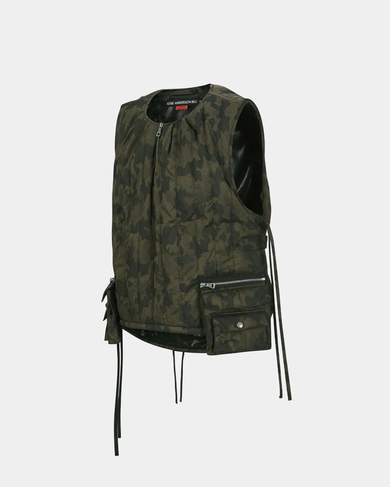 CAMOUFLAGE PADDED TURTLE VEST awa643m(GREEN) sold by Andersson Bell product image thumbnail 3