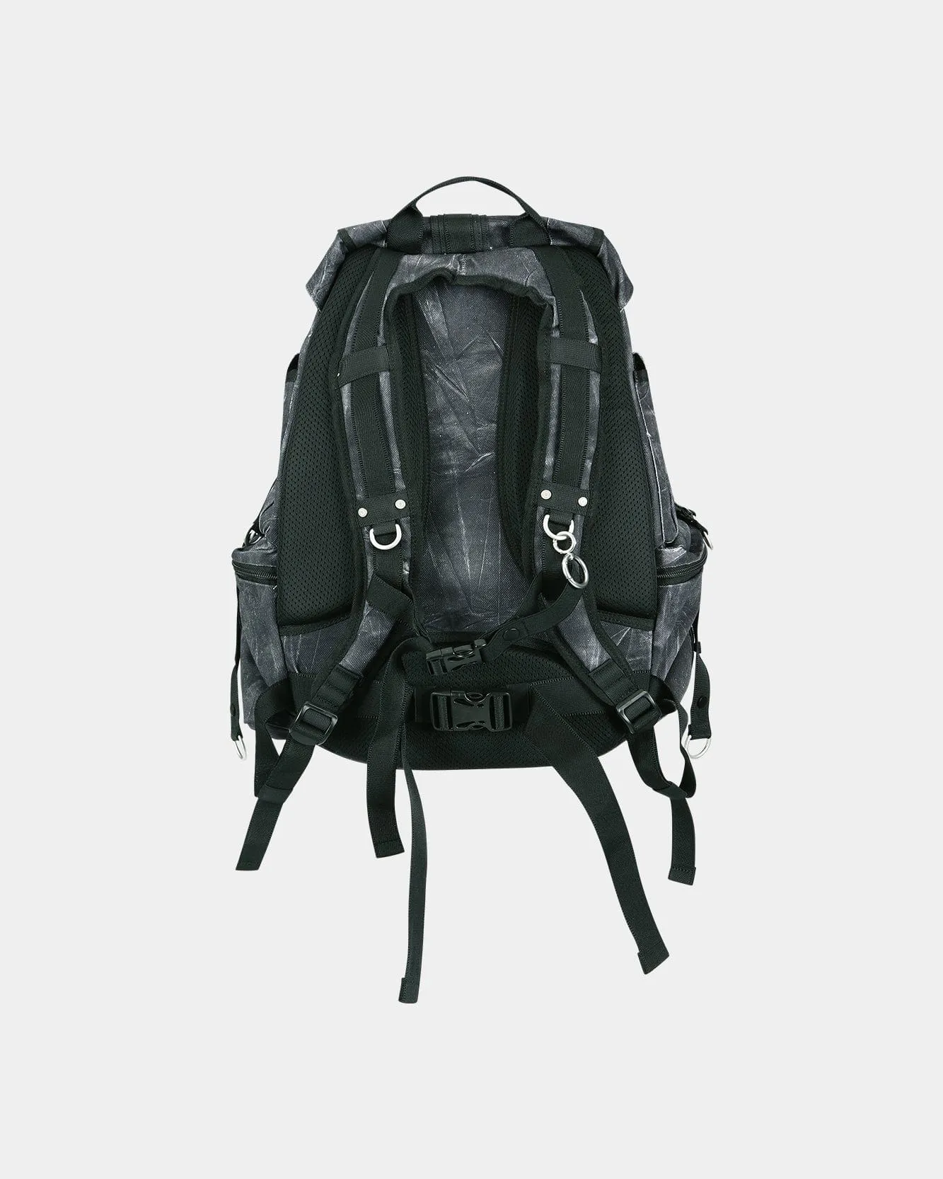 UNISEX DENIM BERLIN BACKPACK aaa442u(BLACK DENIM) sold by Andersson Bell product image thumbnail 4