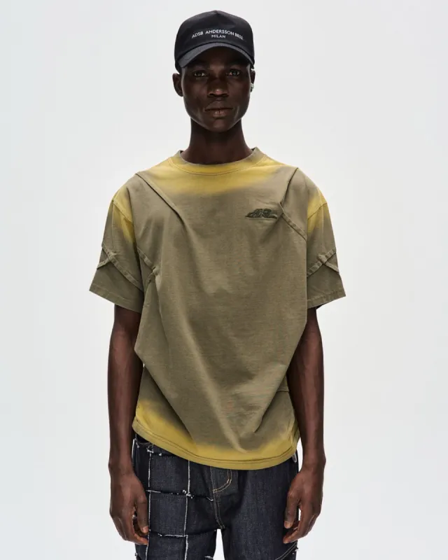 MARDRO GRADIENT T-SHIRTS atb1079m(KHAKI) sold by Andersson Bell