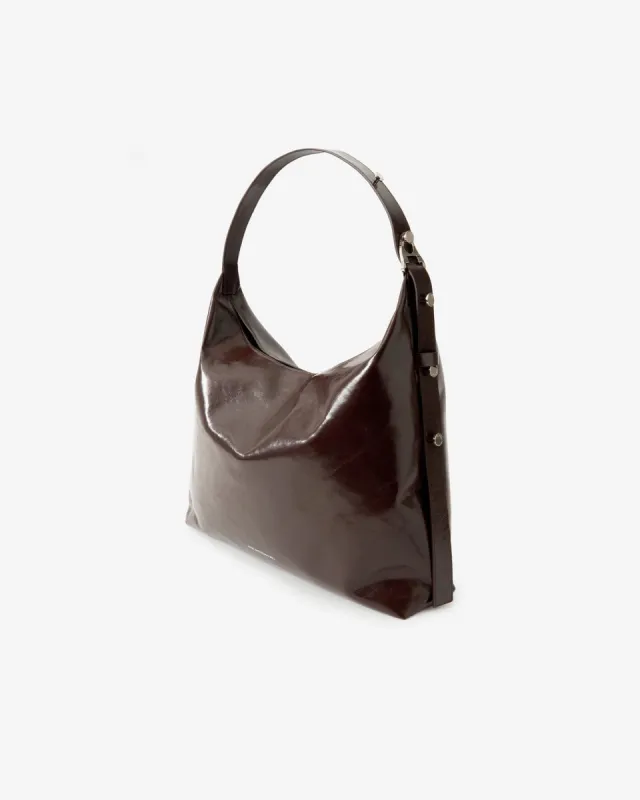 [10/15 Scheduled Delivery] LARGE TRIANGOLO BAG aaa439w(BROWN) made by Andersson Bell