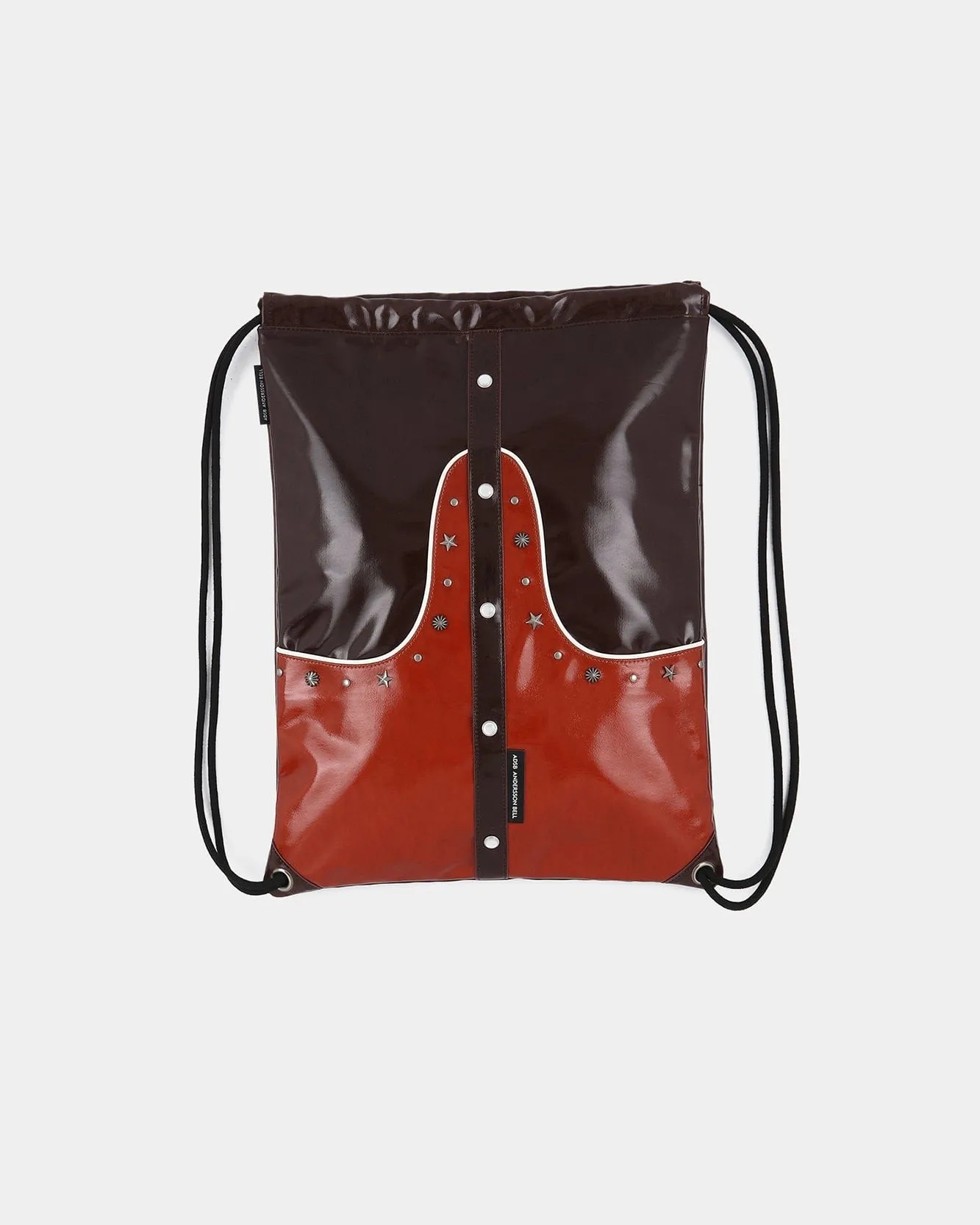 WESTERN DRAWSTRING BAG aaa459u(BROWN) sold by Andersson Bell product image thumbnail 3