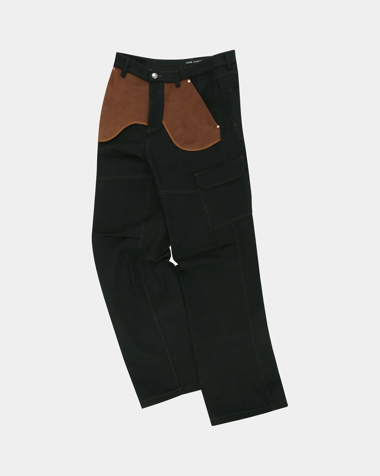 INSIDE OUT CARGO PANTS apa785m(BLACK) sold by Andersson Bell product image thumbnail 2