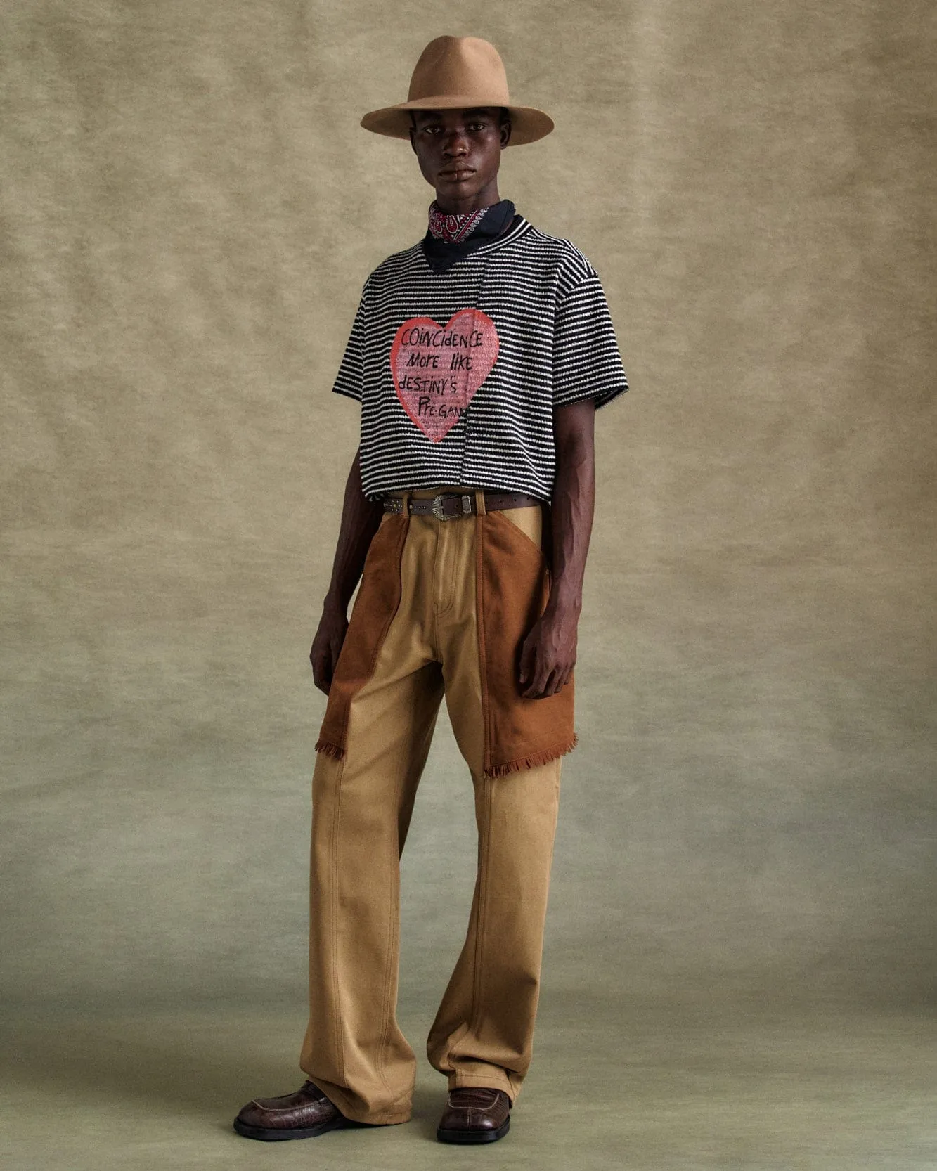 COWBOY WRAP JEANS apa784m(BEIGE) sold by Andersson Bell product image thumbnail 4