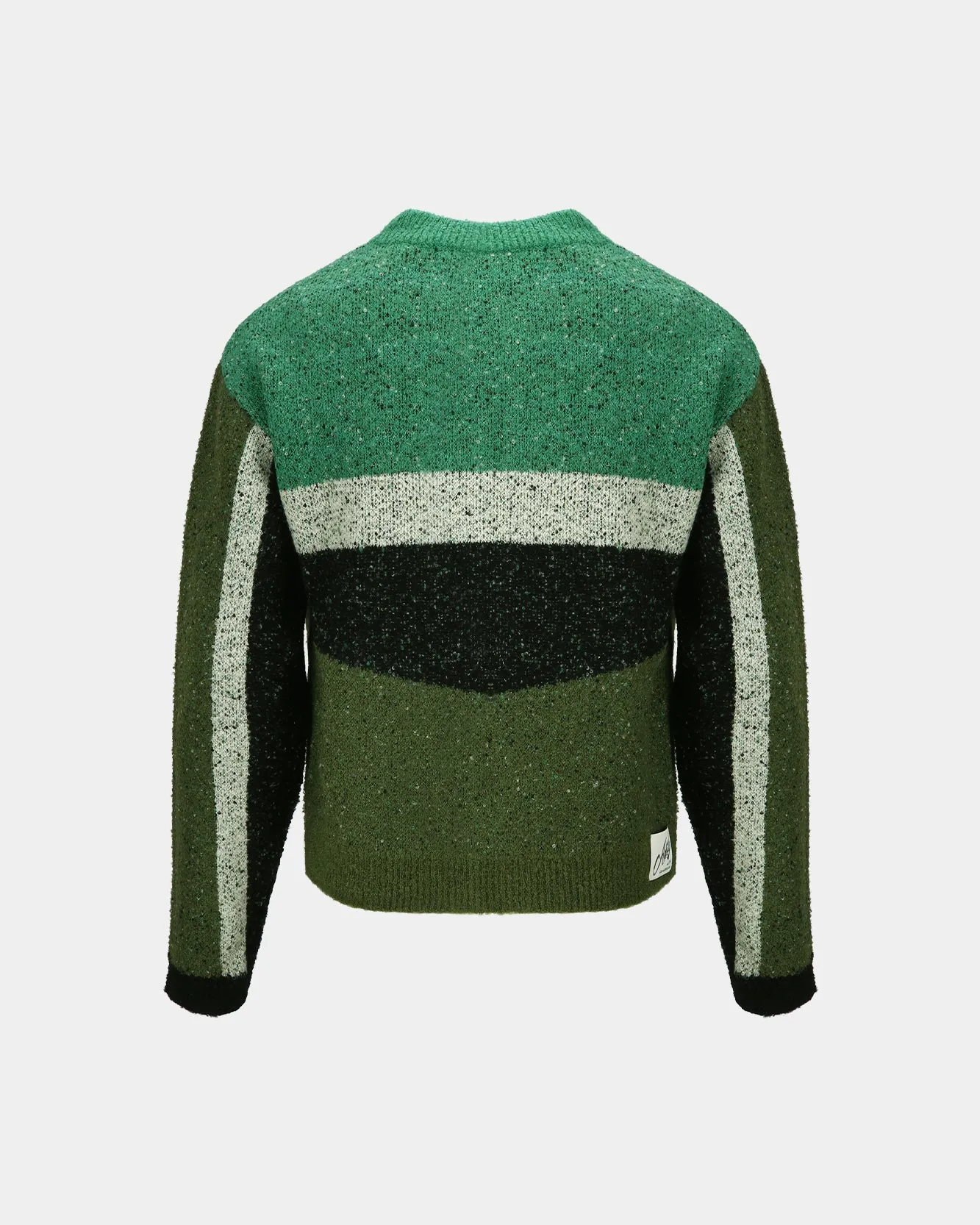 MOTORCYCLE LOGO CARDIGAN atb1249m(GREEN) sold by Andersson Bell product image thumbnail 4