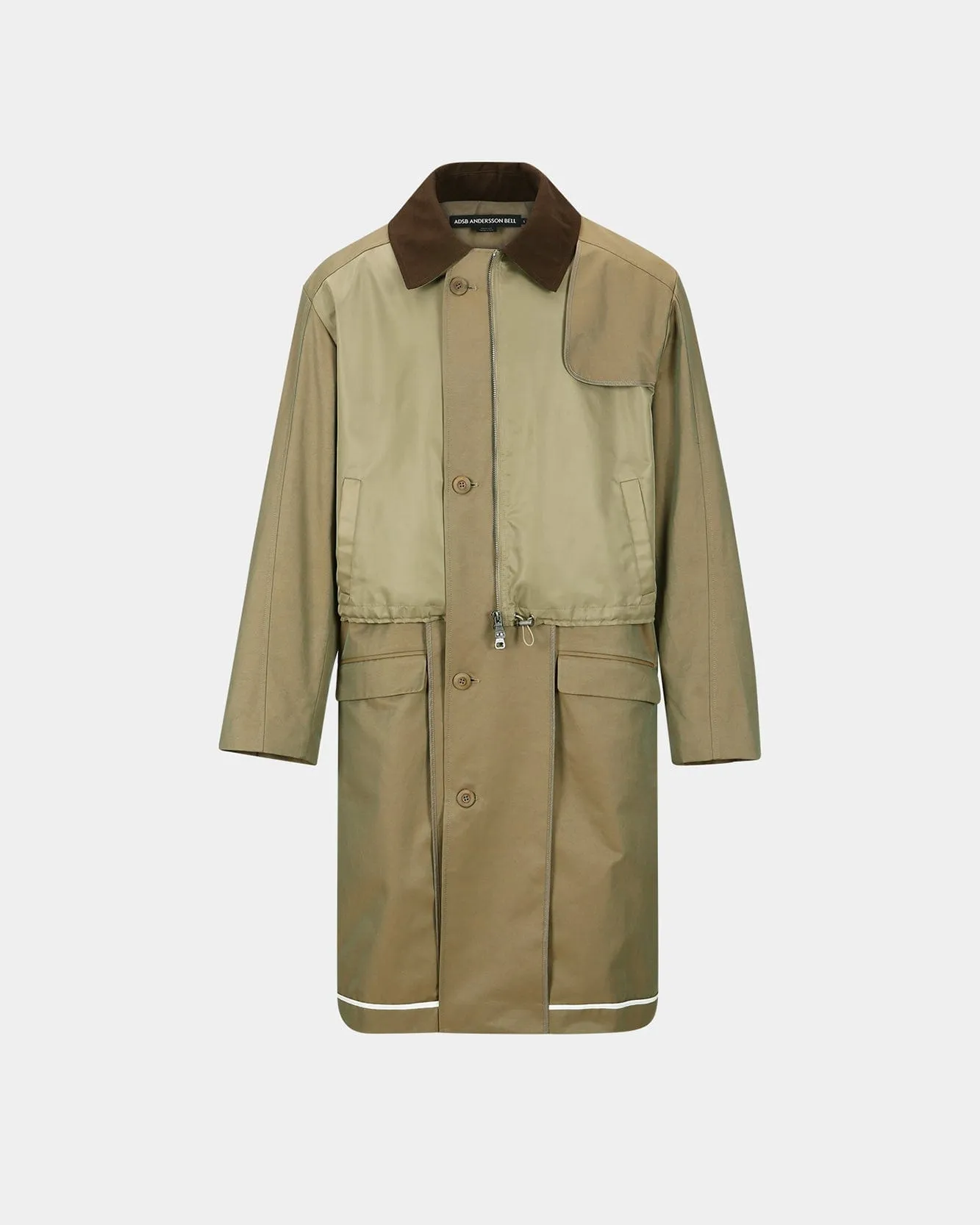 BOMBER MIX COAT awa677m(BEIGE) sold by Andersson Bell product image thumbnail 2