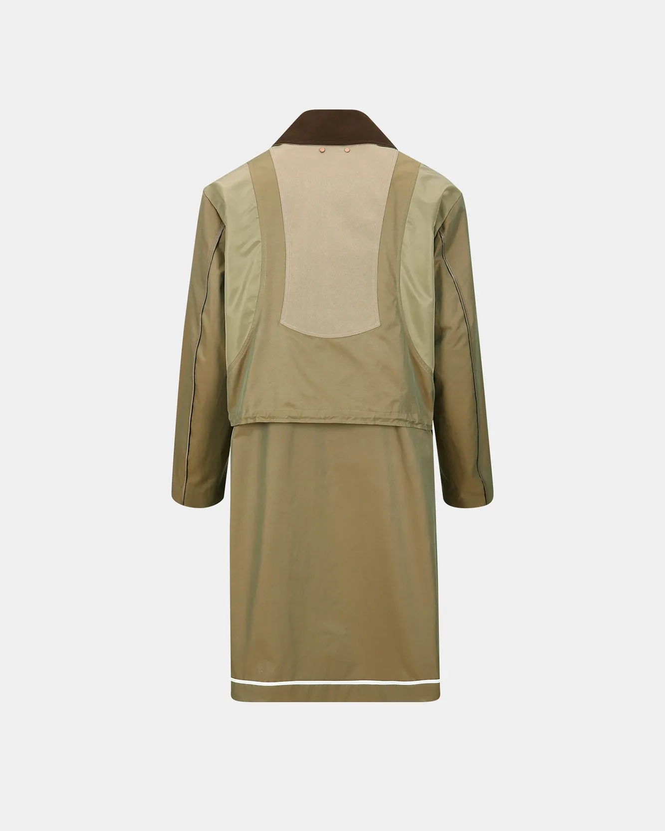 BOMBER MIX COAT awa677m(BEIGE) sold by Andersson Bell product image thumbnail 4