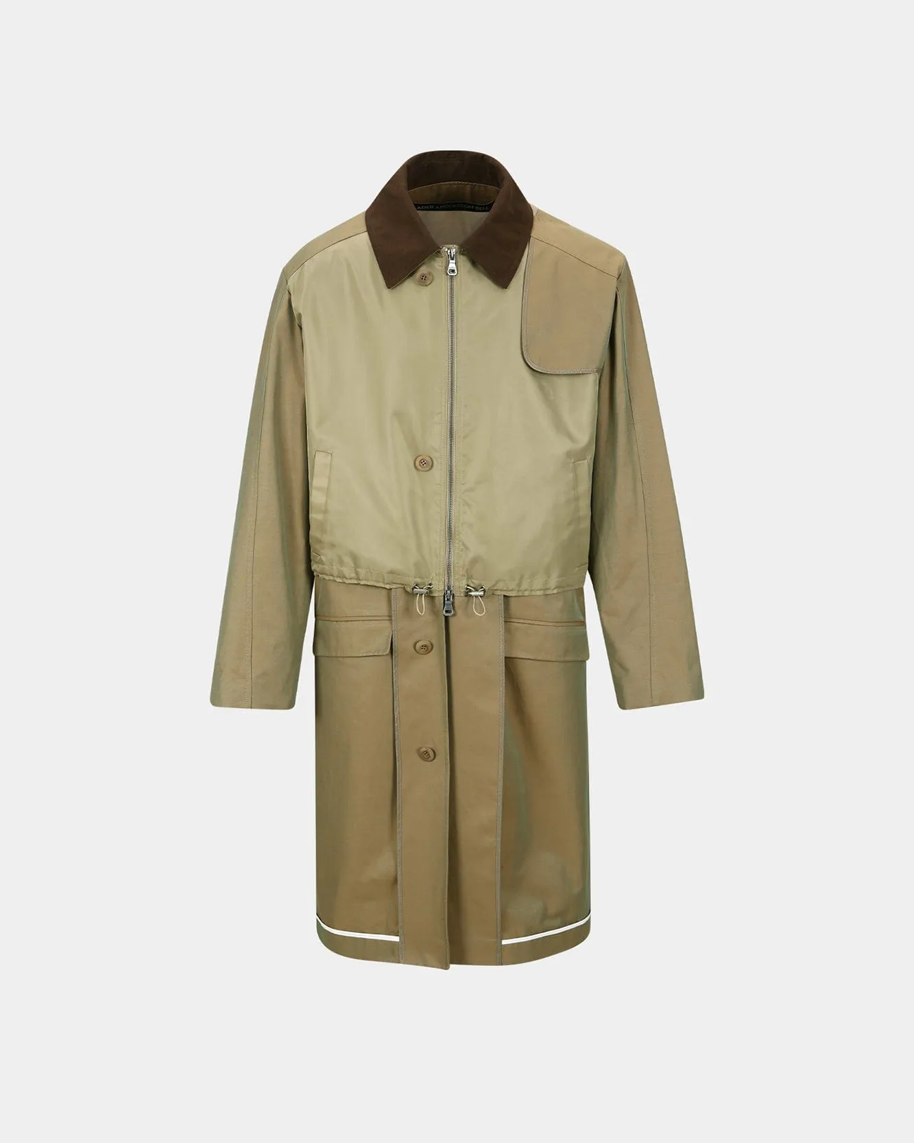 BOMBER MIX COAT awa677m(BEIGE) sold by Andersson Bell product image thumbnail 5