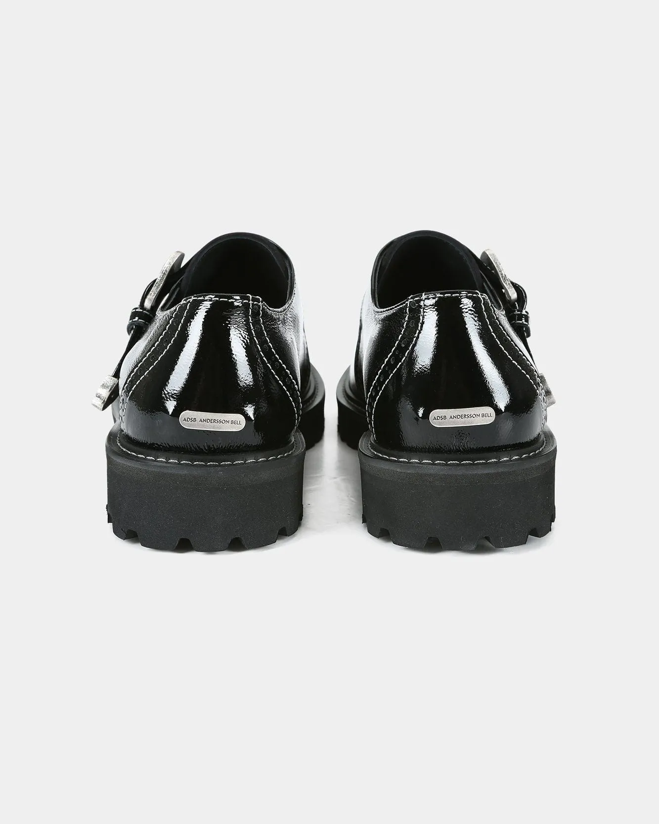 WESTERN BROGUE LOAFERS aaa463m(BLACK) sold by Andersson Bell product image thumbnail 4