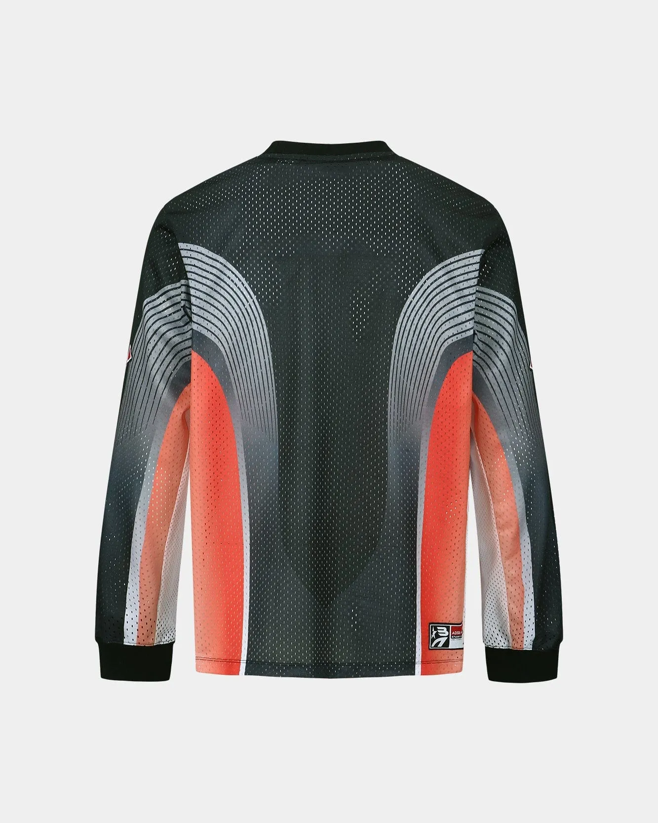 MESH RACING L/S T-SHIRTS atb1296m(BLACK/RED) sold by Andersson Bell product image thumbnail 4