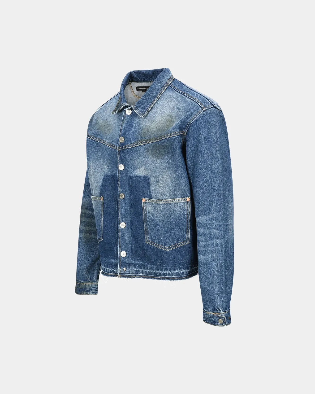 RODEO MOTORCYCLE DENIM JACKET awa676m(BLUE) sold by Andersson Bell product image thumbnail 3
