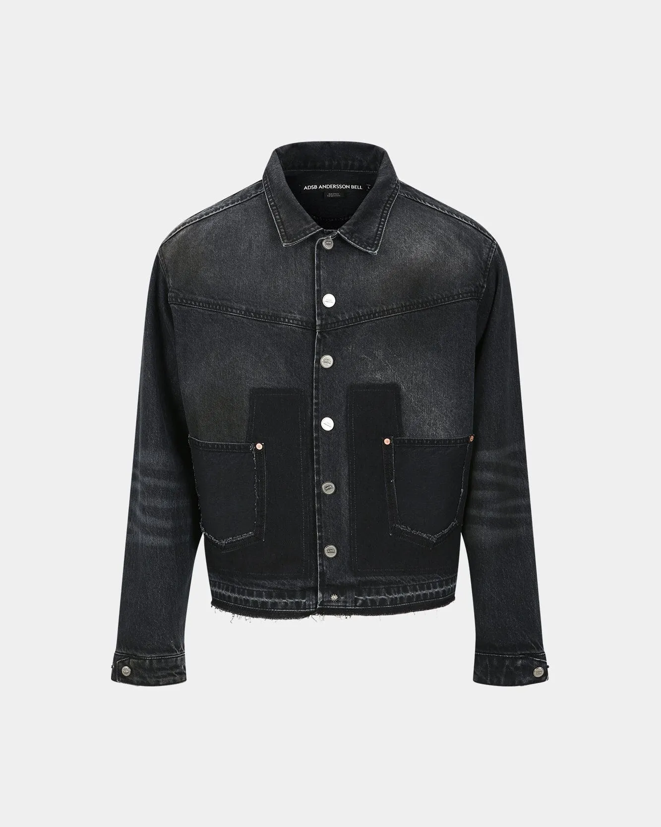 RODEO MOTORCYCLE DENIM JACKET awa675m(BLACK) sold by Andersson Bell product image thumbnail 2